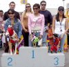 02042007
Los ganadores perritos con sus dueñas Aleida Flores, Cinthia Lamas, Claudia Mota y los jueces del concurso