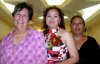 21042007
Rocío Valdez Muñoz estuvo acompañada de sus amigas, en la fiesta de despedida que le ofrecieron por su boda con Grardo Robles Carrillo