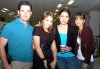 20042007
Mauricio Albéniz, Alejandra Catañeda, Sofía Pámanes y Luzma Herrera viajaronal DF.