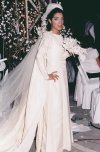 29042007
El hermoso vestido de novia de Josie Reynoard de Iriarte, modelado por Valeria Robles en la pasarela de las Bodas del Centenario