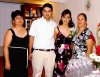 06052007
Lydia Elizabeth Muñoz García y Sergio Alejandro Medina, en la despedida de solteros que les ofrecieron Lydia de Muñoz y San Juana Castruita.