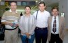 07052007
Beatriz Adame, Mario Bustos, Fernando Saldívar y Roberto Ricalde viajaron a Veracruz.