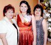 13052007
Denisse Elena Reyes Saucedo, en su despedida de soltera organizada por su mamá Ma. Elena Saucedo Carrillo.