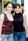 13052007
Lorena Iturbide y Cristina Araujo.
