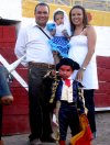 20052007
Como un auténtico Torero, Adams celebró su cumpleaños con una fiesta en la Plaza de Toros Lerdo, organizada por sus padres Rosy Sánchez de Castañeda y Juan Castañeda, los acompaña la pequeña Victoria.