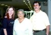27052007
Sonia Castalán llegó a Torreón desde Boston y la recibió Carolina Castalán.