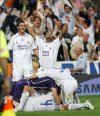 El Real Madrid dejó atrás cuatro años de sequía para ganar por trigésima vez la Liga española en un agónico triunfo por 3-1 sobre el Mallorca.