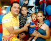 10062007
Paty Arredondo y Rolando Villanueva festejaron a sus hijos André y Diego por sus respectivos cumpleaños.