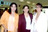 10062007
Leticia Ruvalcaba, Rosaura García y Erika C. llegaron del Distrito Federal.