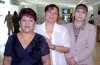 21062007
Francis Blanco, Rita Arellano y Norma Angélica Oliva viajaron al DF.