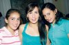 Ilse Villarreal, Ana Mary Iza y Valeria Rivas.