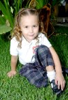 23062007
Natalia Ciceña Iturriaga cumplió cuatro años; es hija de Jesús Raymundo Ciceña Pérez y Dulce María Iturriaga Santamaría.