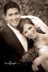Lic. Angélica Briseida Castillo Villarreal, el día de su boda con el Ing. Keith William Clark.

Estudio Laura Grageda.