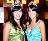 05072007
Yolanda Trasfí y Ana Cecy, reina saliente y entrante, respectivamente, del Club Rotario Torreón Campestre.