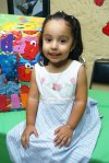 26072007
Paulina Riverol Nájera fue festejada por su mamá, Cecilia Riverol, al cumplir tres años de edad.