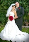 Srita. Jeannette Dueñas Curiel, el día de su boda con el Sr. Julio Iván Odriozola Cerpa.

Estudio Lucero Kanno.
