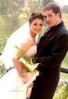 Srita. Mariana González Cardosa, el día de su boda con el Sr. Pedro Ybarra Garza.

Estudio Laura Grageda.