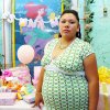 05082007
Brenda Padilla de Rodríguez, en su fiesta de regalos para bebé.
