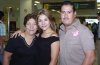 11082007
Luis Alfredo y Elizabeth Aguilera viajaron a Cancún, los despidió Luisa Gómez.