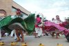 No podía faltar la célebre Canción Mixteca, entonada por la banda y por el mismo público, en un acto presidido por un importante ritual para hermanar a Torreón y Oaxaca, sellado con la entrega del cántaro al alcalde anfitrión de parte de los representantes del estado visitante y los alcaldes de San Juan y San Jerónimo.