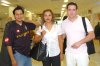 28072007
Emma Ayala y Christian Landaverde viajaron a Monterrey y los despidió Jesús Sánchez.