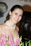 23082007
Ana Cecilia Zavala Villalobos, en la despedida que le ofrecieron con motivo de su compromiso nupcial con Jaime Espinoza Morua.