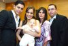 30082007
Said Ganem Alonso junto a sus padres, Itzel Alonso de Ganem y Aldo Ganem Ortega y sus padrinos, Alejandro Enríquez y Oreana de Enríquez.
