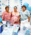 26082007
Elsa Penélope Ortega de Franco disfrutó de una fiesta de canastilla, con motivo del cercano nacimiento de su bebita.