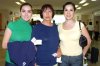 22082007
Lorena Mier, Guadalupe de Lara y Jéssica Mier viajaron al DF.