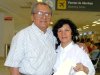 03092007
Ana Santillán y Rosario Vázquez viajaron a Tijuana, las despidió Juan Méndez.