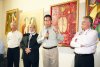 Arte de gran calidad
Horacio del Bosque, Rogelio Madero de la Peña, Humberto Moreira y Pedro Luis Martin, Bringas durante el discurso inaugural.