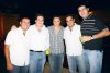 Luis Miguel Pérez, Jorge Dávila, Chilo Ortiz, Alejandro Lira y Pedro Ruenes.