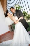 Srita. Ana Cristina de la Peña Morales, el día de su boda con el Sr. Isaías Millán Simental.- 
Carlos Maqueda.