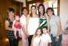 08102007
Ángeles de González, Vanessa de Sandell, Karina González, Alexa Guevara, Alex, Rita y Kiara Sandell, en reciente festejo.