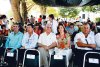 Carlos, Sergio y Luly Berlanga.