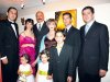 Rosario Jalife de Hernández y José Hernández Salas con sus nietos Alfonso, Karem y Mariam Soto Hernández.