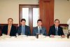 Nueva opción en el aeropuerto
Ángel de la Compa, Carlos Román Cepeda, Fernando Royo, Porfirio González, Alejandra Velasco, Julia Martínez y Jean Philipe.