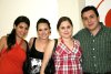 10102007
Patricia de Castro, Luz Amelia de Cobos, Cristy de Morales y Rosario Tueme de la Garza.