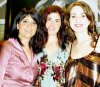 Prestigiada Marca
Irma Sosa, Sara Gil y Margarita González.