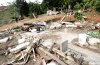 Millones de metros cúbicos de tierra y piedras cayeron en el cauce del río Grijalva provocando una inmensa ola que cayó sobre la comunidad de Juan de Grijalva en Chiapas.