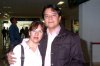 04112007
Mayela Villarreal despidió a Luis García en el aeropuerto.