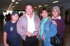 07112007
El niño Luis Milán, Candelaria Álvarez y Petra Herrera partieron a San Diego, California, y fueron despedidos por Raymundo Milán.