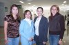 15112007
Isabel Pérez, Nubia Ramírez, Estela Portillo y Blanca Silveyra viajaron a la Ciudad de México.