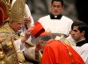El papa saludó en español a los cuatro nuevos cardenales latinoamericanos creados en el consistorio.