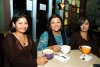 24112007
Rosa Mayela Torres, Milagros Goytia y Brenda Betancourt en una tarde de café