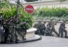 Las fuerzas de seguridad aplastaron el motín llevado a cabo por el grupo de militares atrincherados en un hotel de Makati, el distrito financiero de Manila, Filipinas.