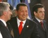 El controvetido presidente de Venezuela, Hugo Chávez, asistió a la ceremonia de cambio de poder en Argentina.