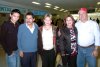 01122007
Jesús Antonio López, Daniel Jiménez, Matilde Jiménez y Ezequiel López despidieron a Angélica Jiménez quien viajó a San Bernardino, California.