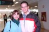 08122007
Bárbara Espinoza despidió a Andrés Zavala, quien viajó a la Ciudad de México.