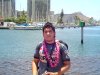 Joven profesor Alain Michel Bustos Varela lagunero en su mas reciente visita a Honolulu, Hawaii
